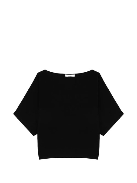  Alpha Studio Prendas De Punto Estilo Boxy - Negro 