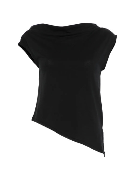  Alpha Studio Top Asimétrico - Negro 
