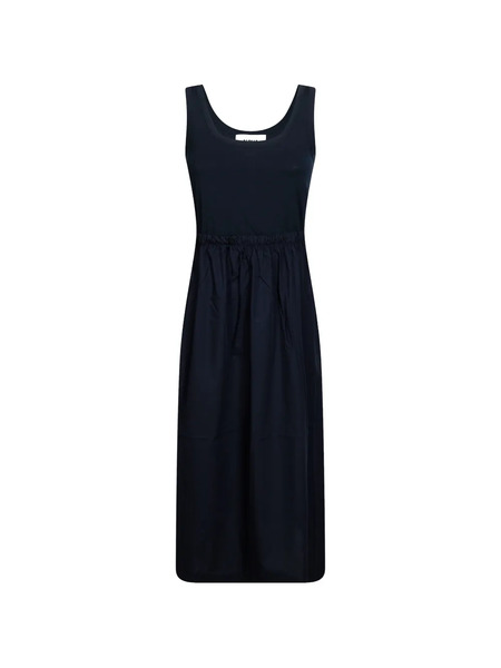  Alpha Studio Vestido Largo Con Cordones - Azul 