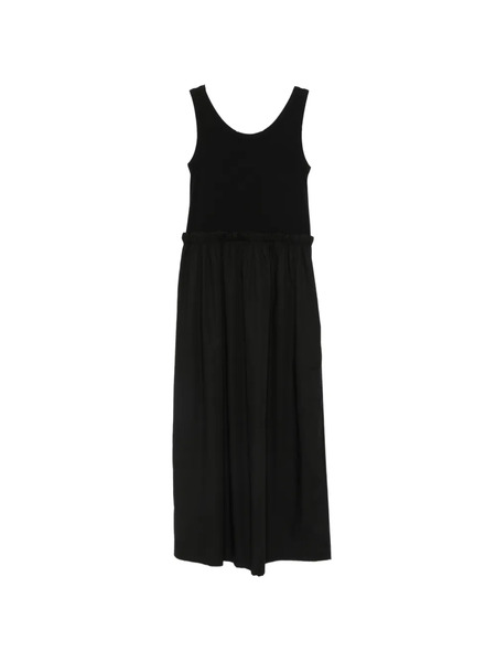  Alpha Studio Vestido Midi Sin Mangas - Negro 