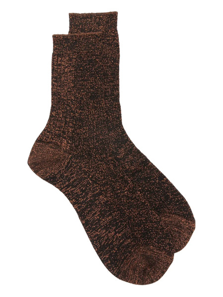  Alto Calcetines Camilla - Marrón 
