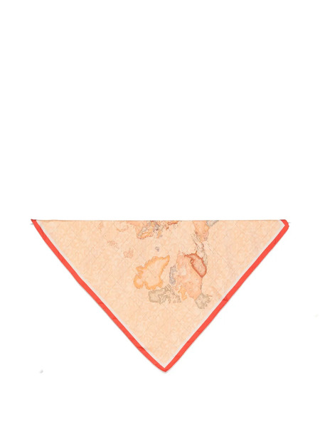  Alviero Martini 1° Classe Fular Con Estampado Geo Map - Neutro 