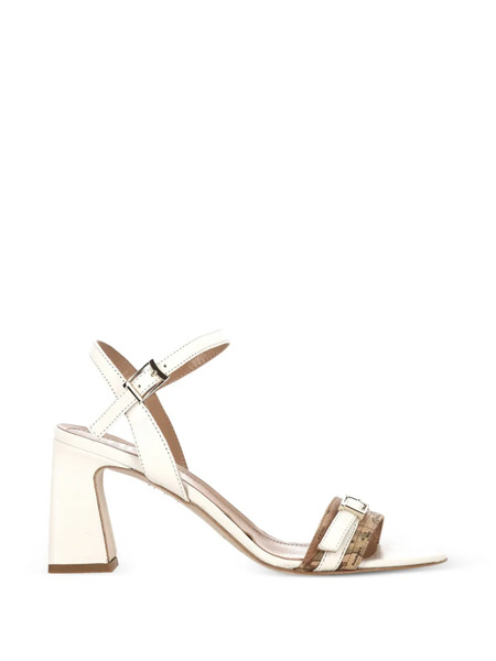  Alviero Martini 1° Classe Sandalias Con Estampado Geo Map - Blanco 