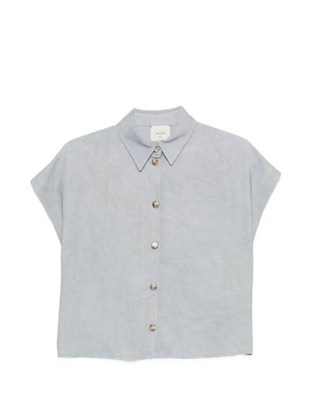  Alysi Blusa Con Botones - Azul 
