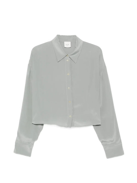  Alysi Camisa Estilo Boxy - Azul 
