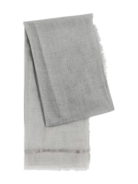  Ama Pure Fular Deshilachado - Gris 