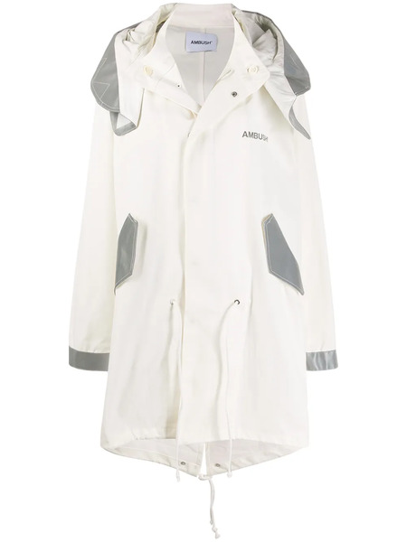  Ambush Abrigo Oversize Con Capucha - Blanco 