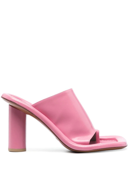  Ambush Mules Cushion Con Puntera Cuadrada - Rosa 