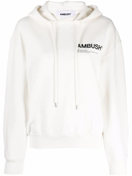  Ambush Sudadera Con Capucha Y Logo - Blanco 