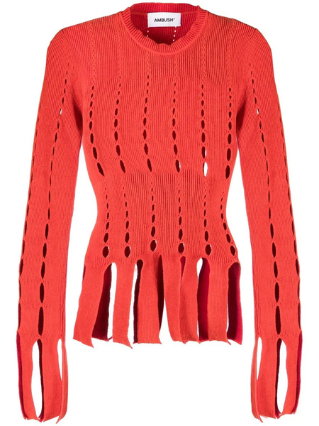  Ambush Top Con Aberturas - Naranja 