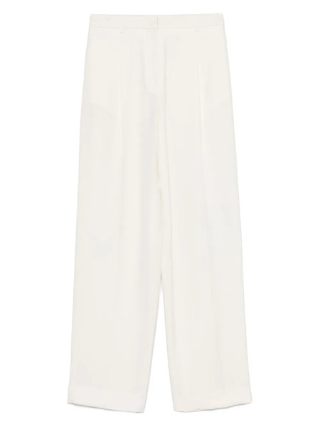  A.m.g. Pantalones Con Pinzas - Blanco 