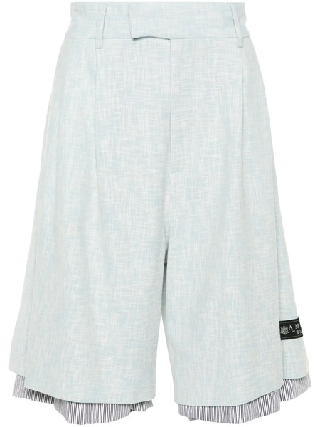  Amiri Bermudas A Capas - Azul 