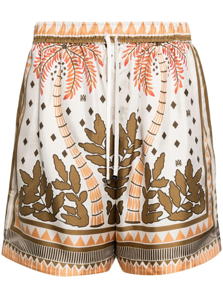  Amiri Bermudas Palm Tree - Marrón 