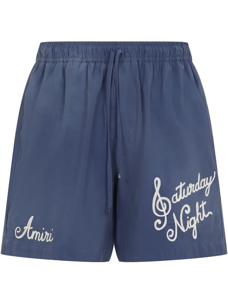  Amiri Bermudas Saturday Night - Azul 