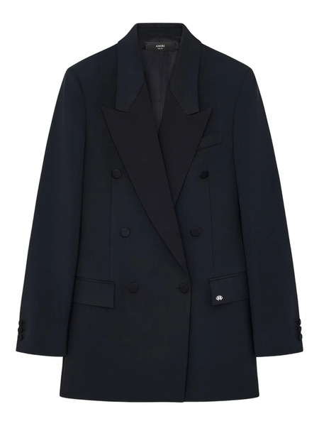  Amiri Blazer Con Doble Botonadura - Negro 