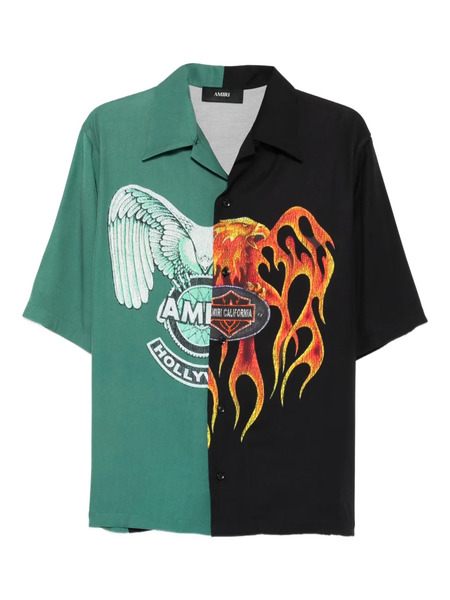  Amiri Camisa Con Botones - Verde 