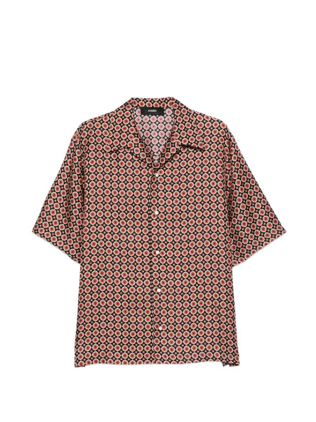  Amiri Camisa Estampada - Negro 