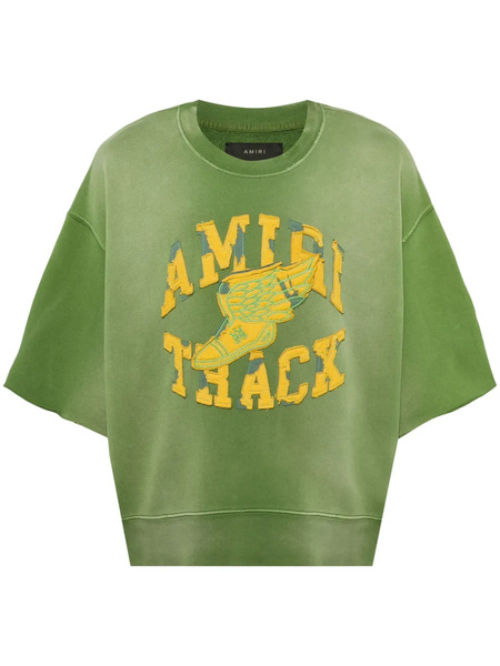 Amiri Sudadera Con Cuello Redondo - Verde 