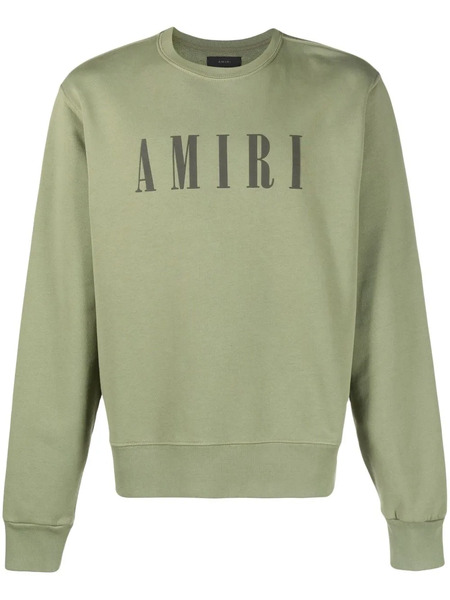  Amiri Sudadera Con Logo Estampado - Verde 