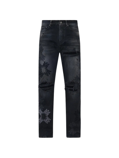  Amiri Vaqueros Ma Quad Con Efecto Envejecido - Negro 
