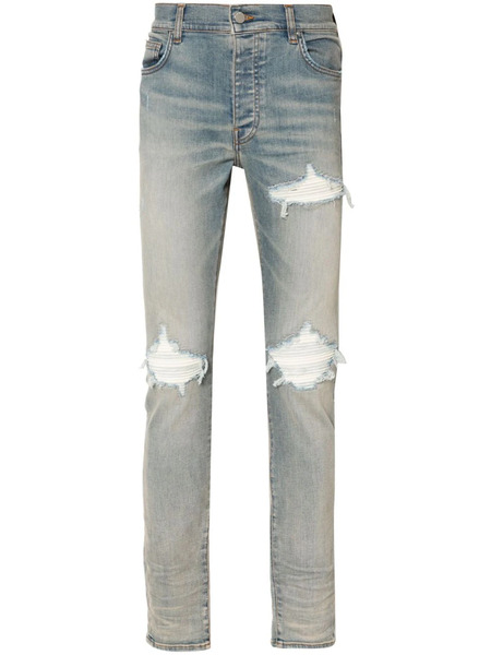  Amiri Vaqueros Mx1 Ultrasuede - Azul 