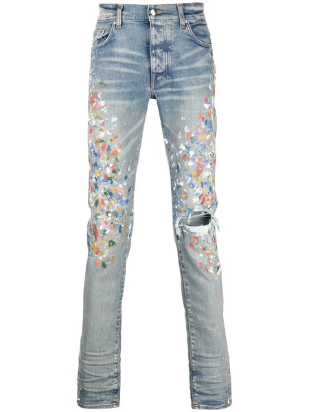  Amiri Vaqueros Pitillo Painter - Azul 