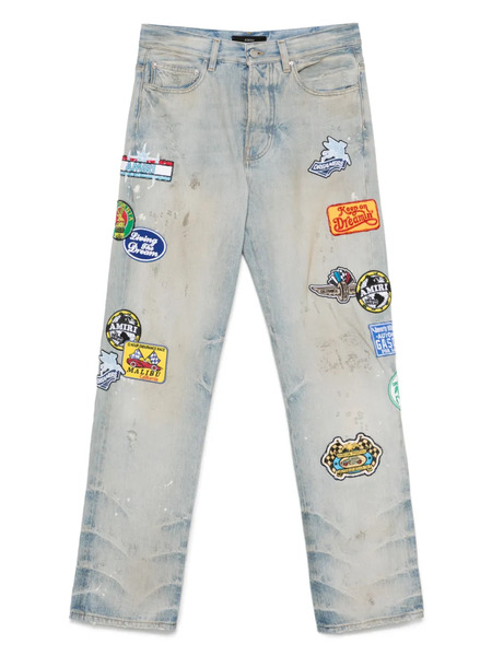  Amiri Vaqueros Rectos - Azul 