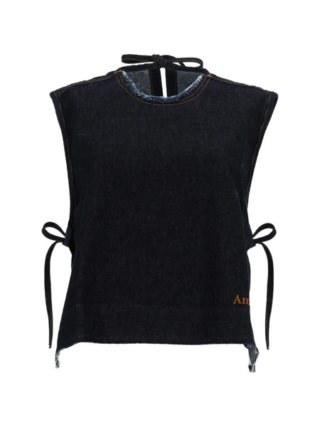  Amish Top Con Lazo - Azul 