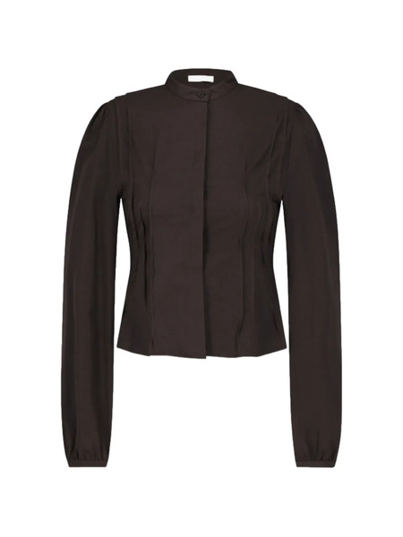  Amomento Camisa Slim - Marrón 