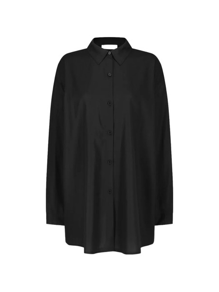  Amomento Camisa Translúcida - Negro 