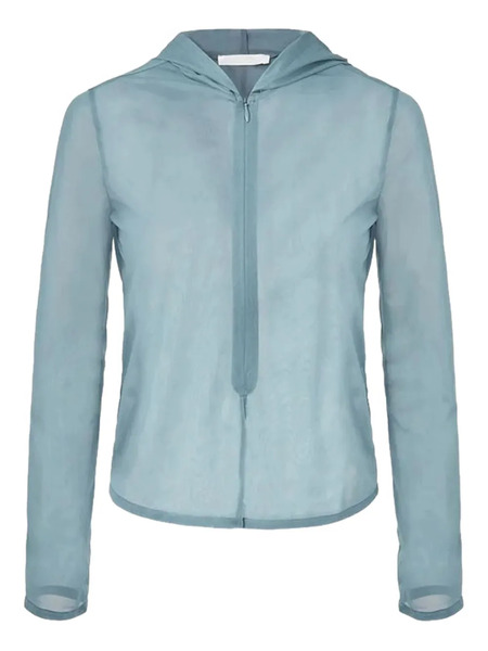  Amomento Sudadera Con Capucha Y Cremallera - Azul 