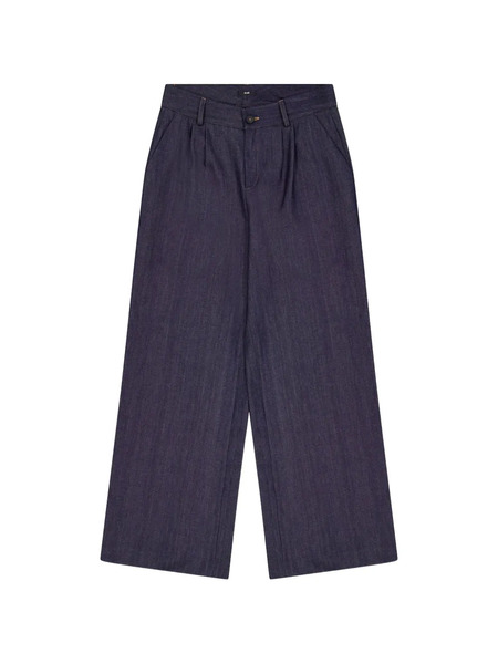  Anaii Belt-loops Trousers - Azul 