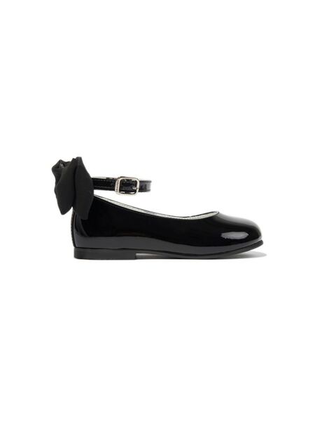  Andanines Bailarinas Con Detalle De Lazo - Negro 