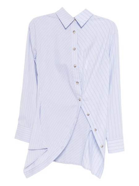  Andersson Bell Camisa Con Rayas Retorcidas - Azul 