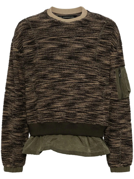  Andersson Bell Jersey A Capas - Marrón 