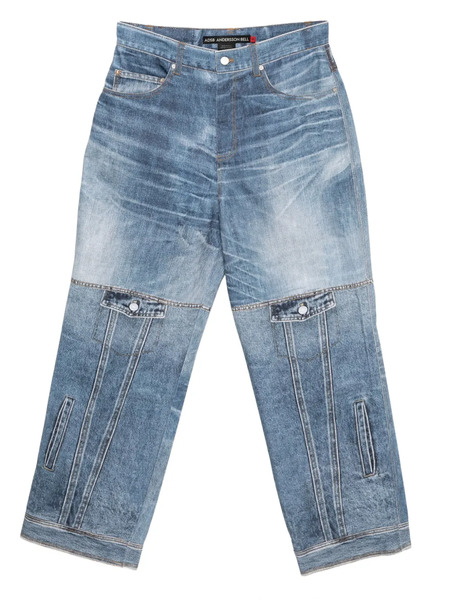  Andersson Bell Pantalones Vaqueros Estampados - Azul 