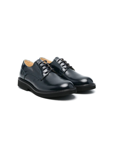  Andrea Montelpare Mocasines Con Cordones - Azul 