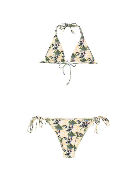  Anjuna Bikini Con Palmeras Estampadas - Neutro 