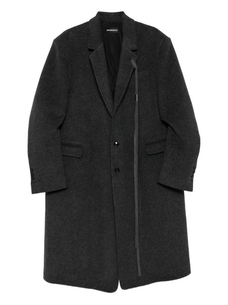  Ann Demeulemeester Abrigo Con Botones - Gris 