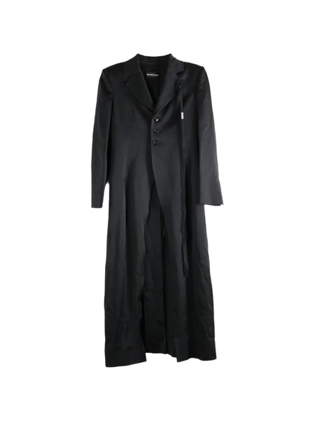  Ann Demeulemeester Abrigo Largo Con Botones - Negro 