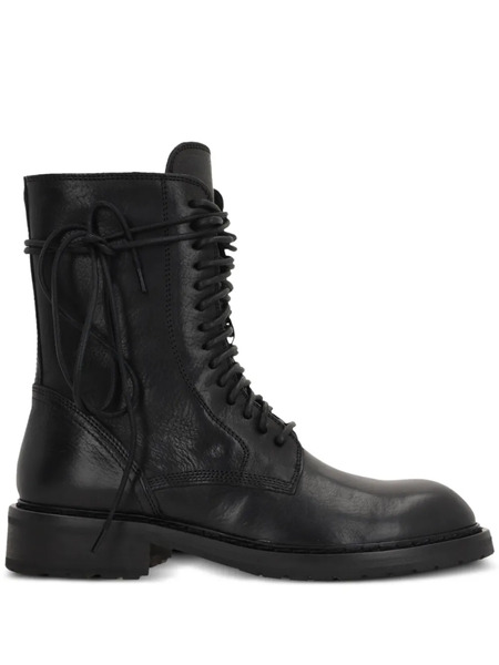  Ann Demeulemeester Botas Con Cordones - Negro 