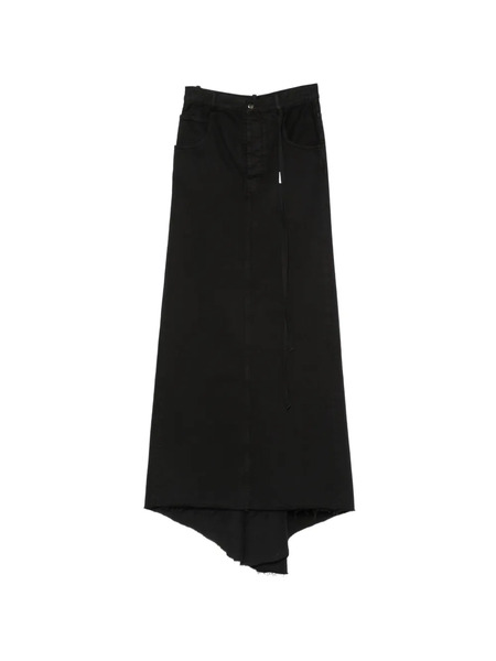 Ann Demeulemeester Falda Goele - Negro 