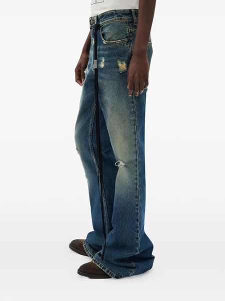  Ann Demeulemeester Vaqueros Bootcut Toos Slim - Azul 