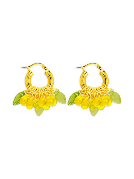  Annele Pendientes Baby Buttercup Mini - Dorado 