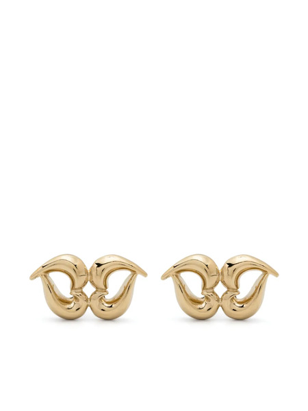  Annelise Michelson Pendientes Double Amor - Dorado 