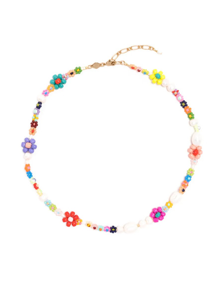  Anni Lu Collar Mexi Flower Con Cuentas - Multicolor 