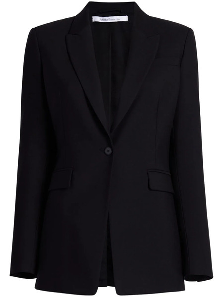  Another Tomorrow Blazer Con Botones - Negro 