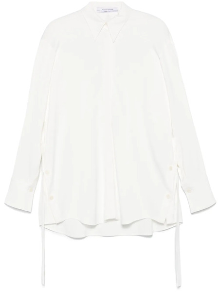  Another Tomorrow Camisa Con Botones - Blanco 