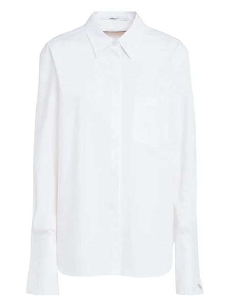  Another Tomorrow Camisa De Algodón - Blanco 