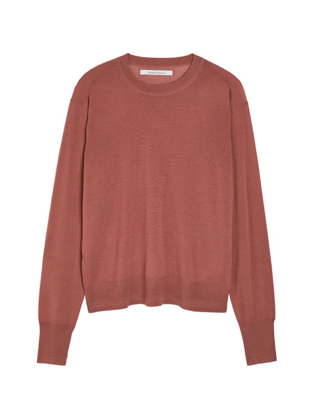  Another Tomorrow Jersey Con Cuello Redondo - Rojo 